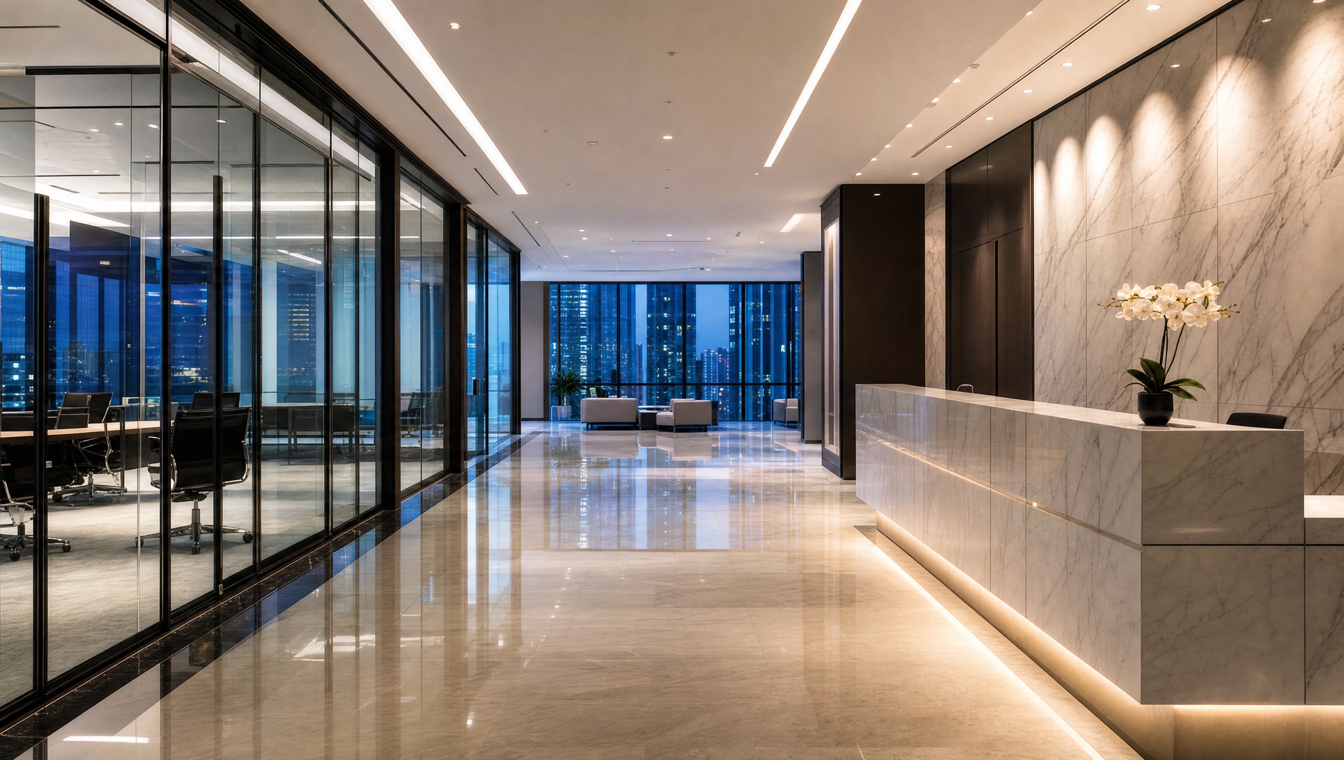 Greater Clean a bank and financial office professionally cleaned