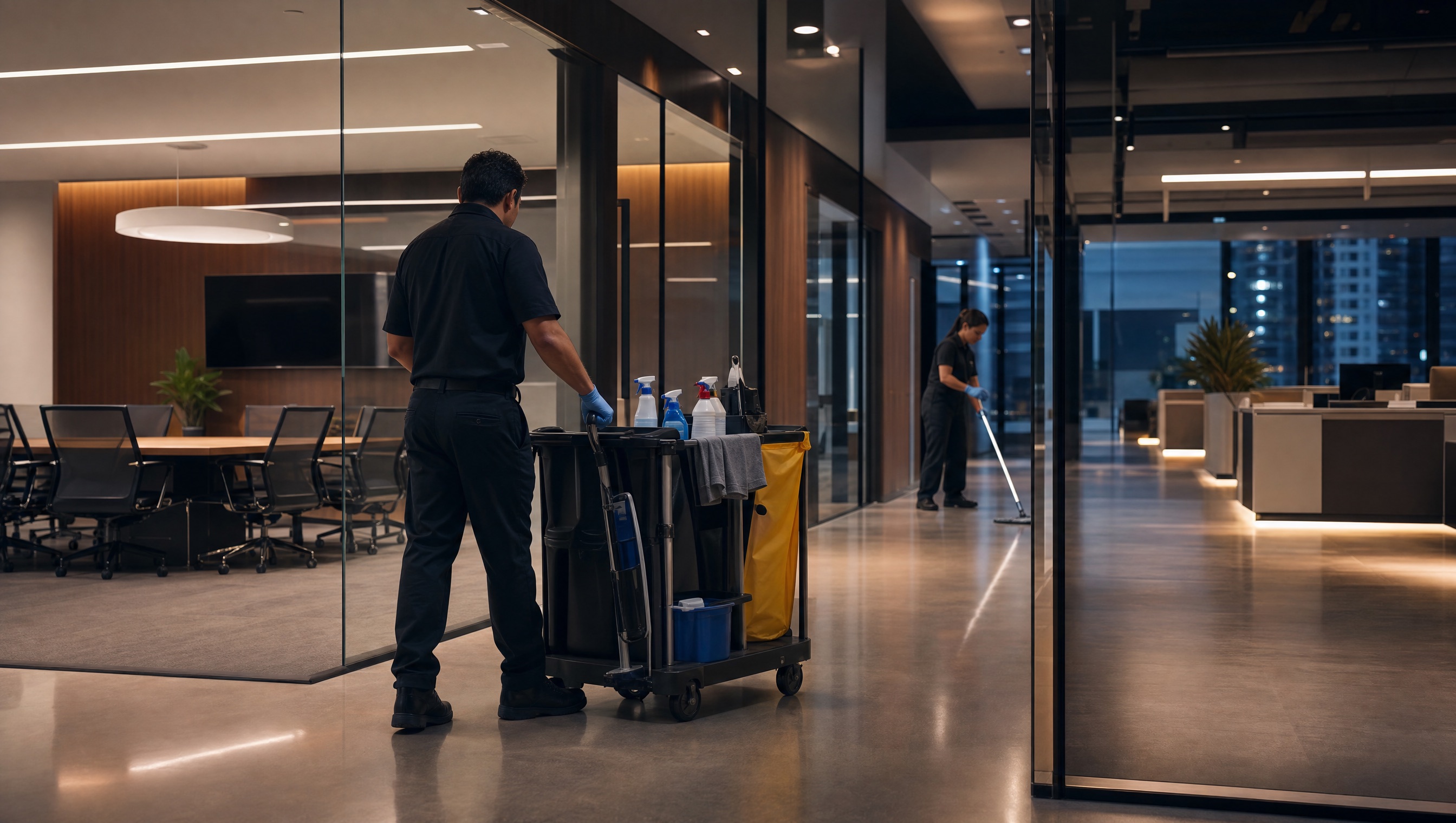 Greater Clean a modern corporate office professionally cleaned